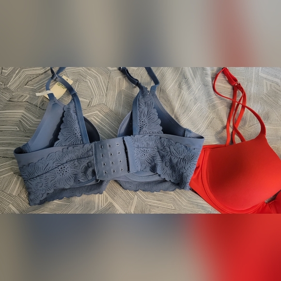 2pc AERIE Bras BUNDLE size 34B full coverage NWT - Picture 4 of 11